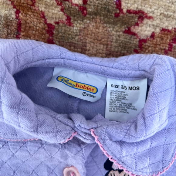 Vintage 90s Minnie Mouse Quilted Playsuit - Picture 3 of 3